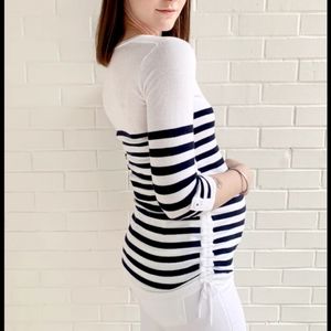 2 items/$15 MATERNITY Navy&White Ripe sweater